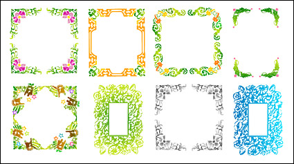 Vector lace fashion