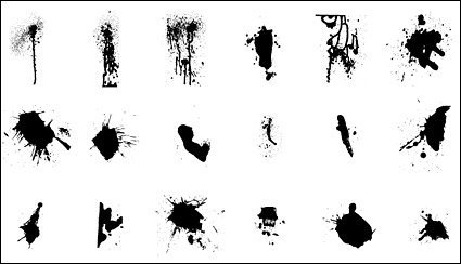 Go Media Vector material products - the ink brush-2