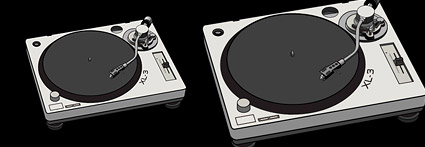 DJ vinyl drive